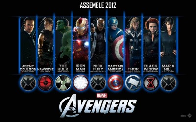 a picture of the avengers